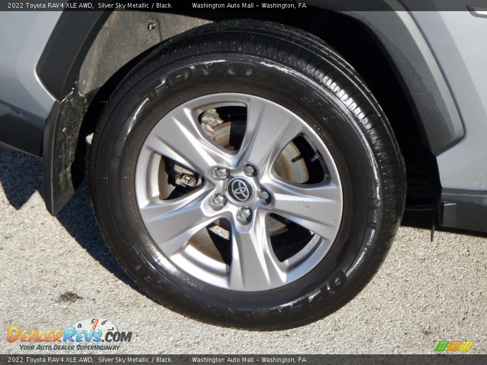 2022 Toyota RAV4 XLE AWD Wheel Photo #3