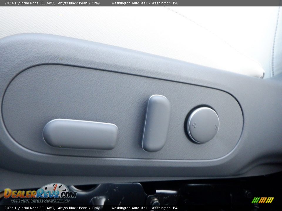 Front Seat of 2024 Hyundai Kona SEL AWD Photo #11