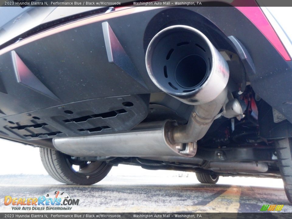 Exhaust of 2023 Hyundai Elantra N  Photo #12