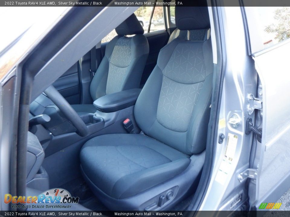 Front Seat of 2022 Toyota RAV4 XLE AWD Photo #12
