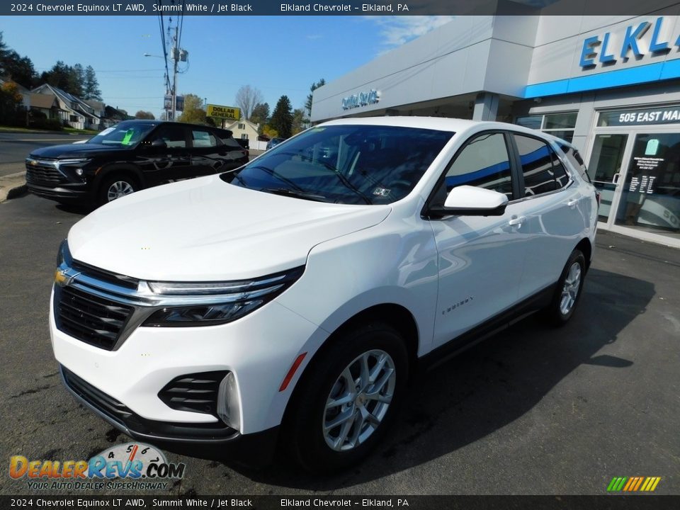 2024 Chevrolet Equinox LT AWD Summit White / Jet Black Photo #2