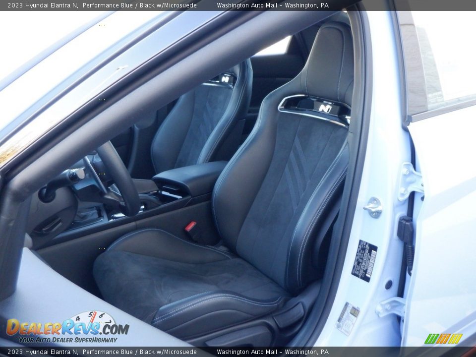 Front Seat of 2023 Hyundai Elantra N  Photo #17