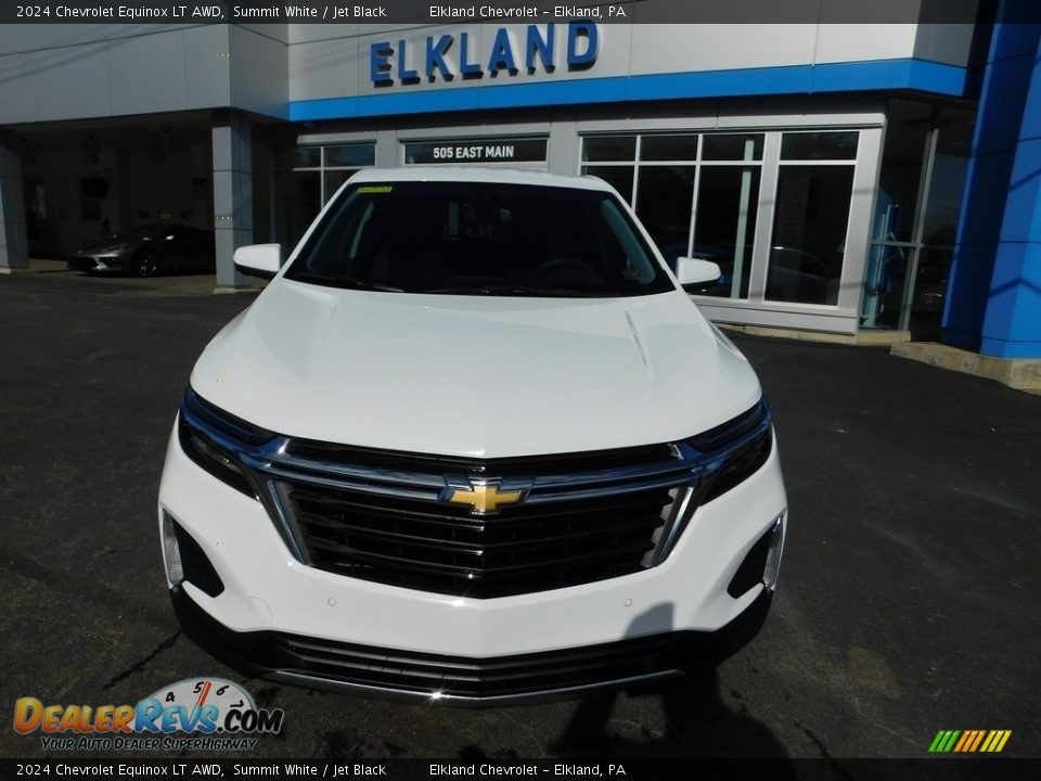 2024 Chevrolet Equinox LT AWD Summit White / Jet Black Photo #4