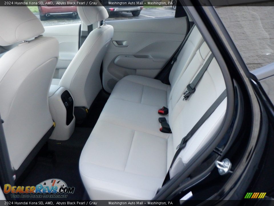 Rear Seat of 2024 Hyundai Kona SEL AWD Photo #24