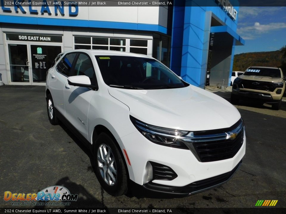 2024 Chevrolet Equinox LT AWD Summit White / Jet Black Photo #5