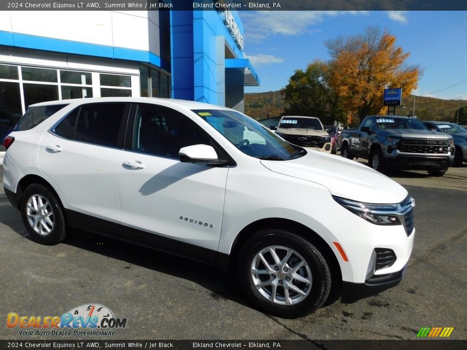 2024 Chevrolet Equinox LT AWD Summit White / Jet Black Photo #6