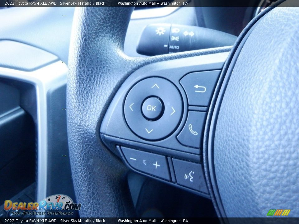 2022 Toyota RAV4 XLE AWD Steering Wheel Photo #22