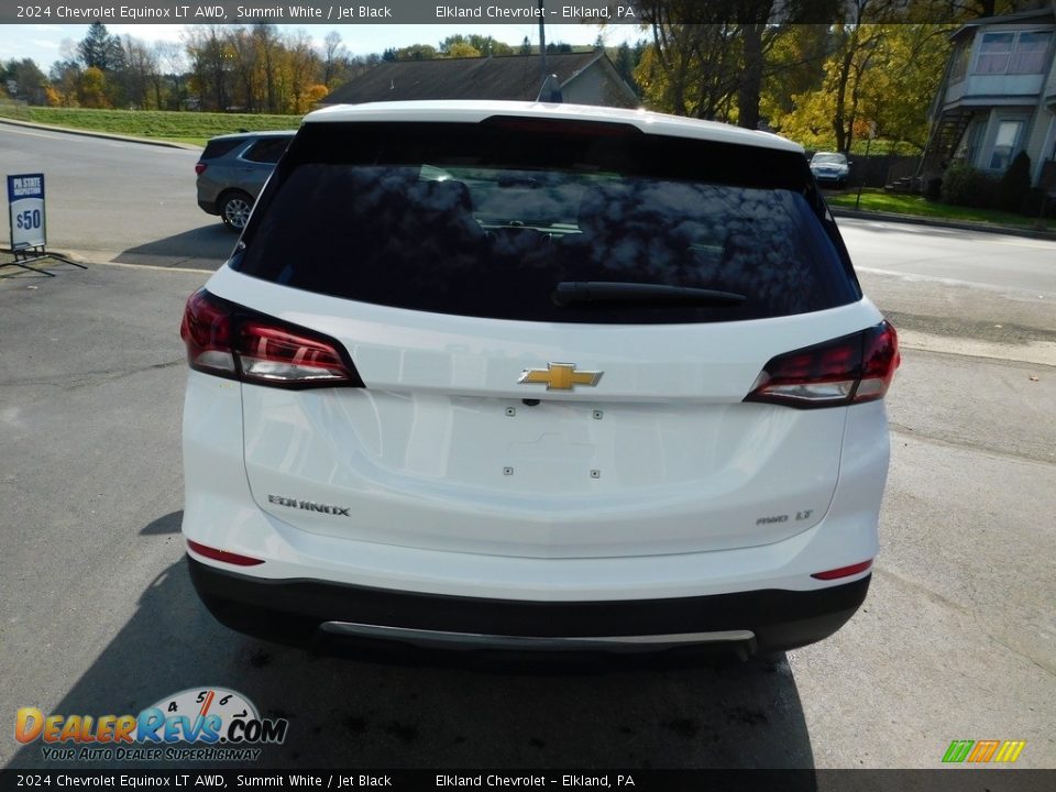 2024 Chevrolet Equinox LT AWD Summit White / Jet Black Photo #10