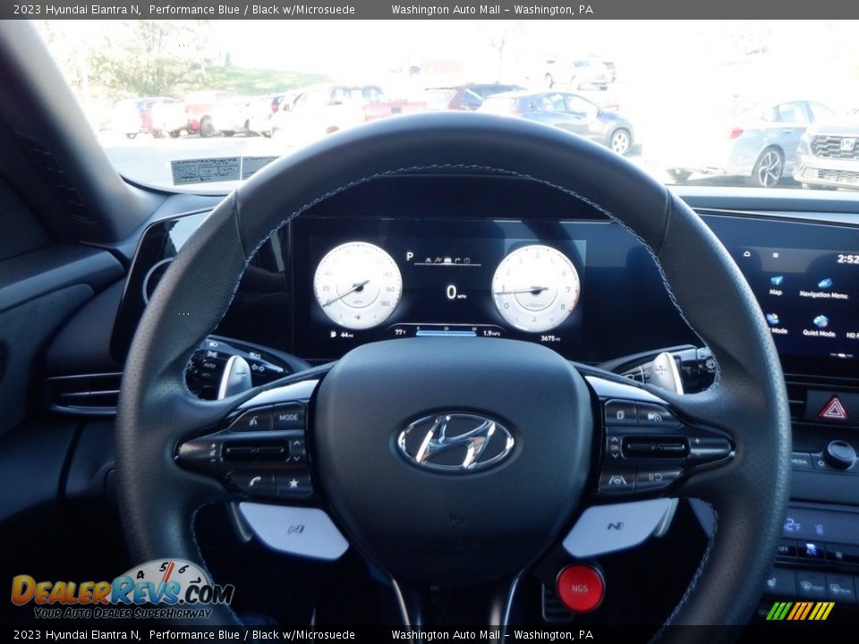 2023 Hyundai Elantra N  Steering Wheel Photo #28