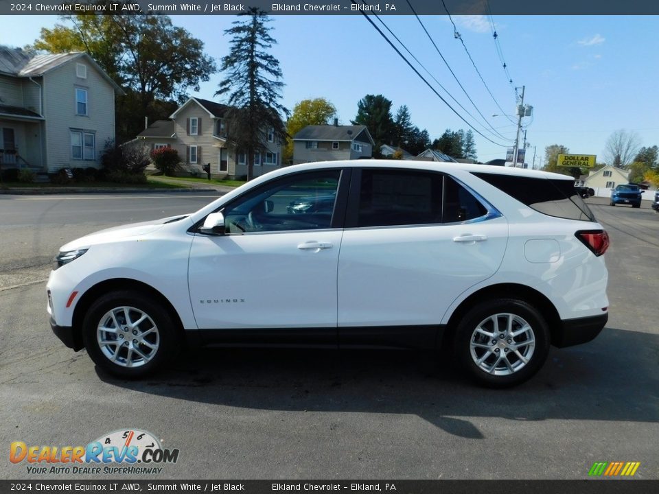 2024 Chevrolet Equinox LT AWD Summit White / Jet Black Photo #12