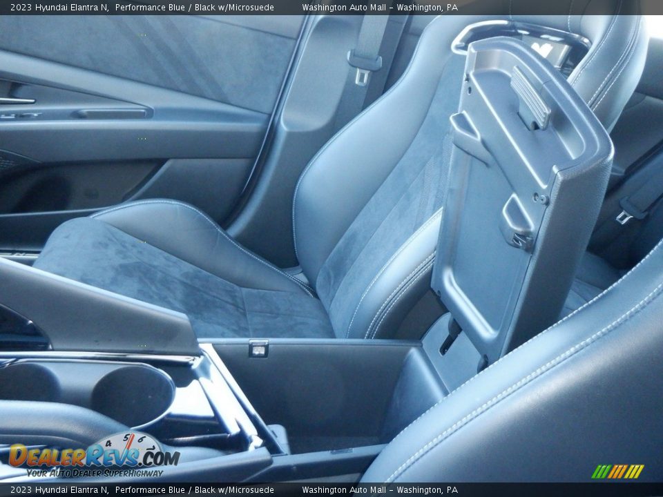 2023 Hyundai Elantra N Performance Blue / Black w/Microsuede Photo #34