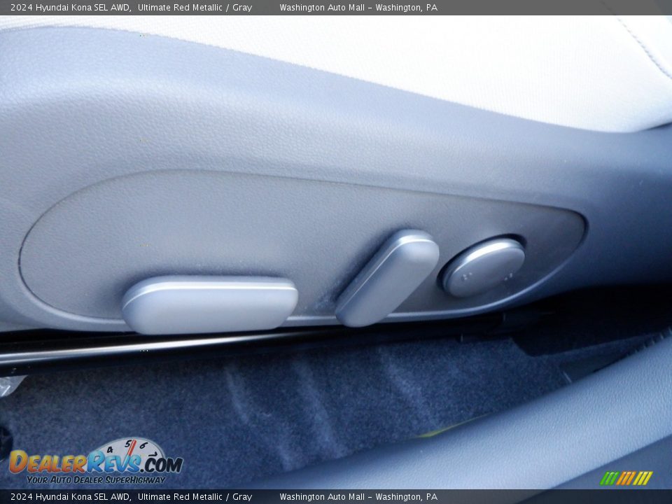 Front Seat of 2024 Hyundai Kona SEL AWD Photo #10