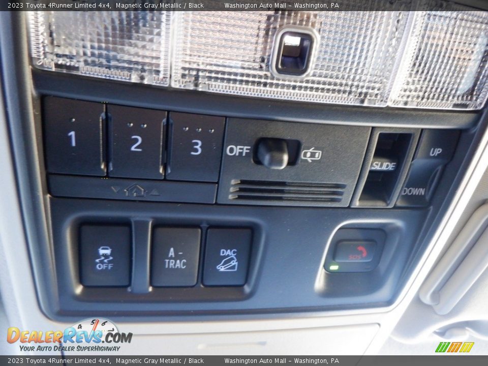 Controls of 2023 Toyota 4Runner Limited 4x4 Photo #27