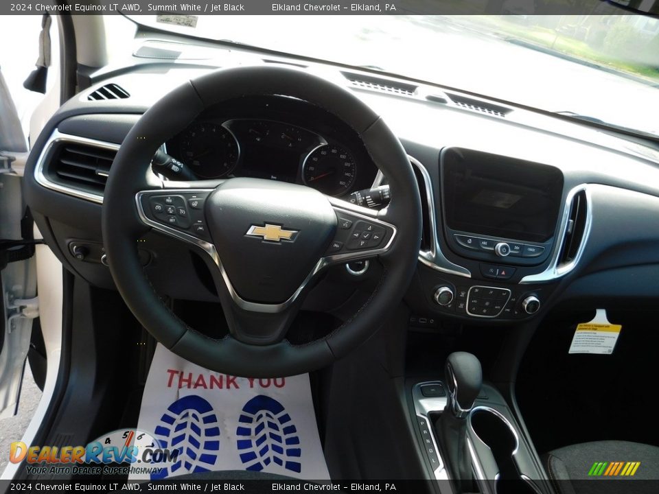 2024 Chevrolet Equinox LT AWD Summit White / Jet Black Photo #22