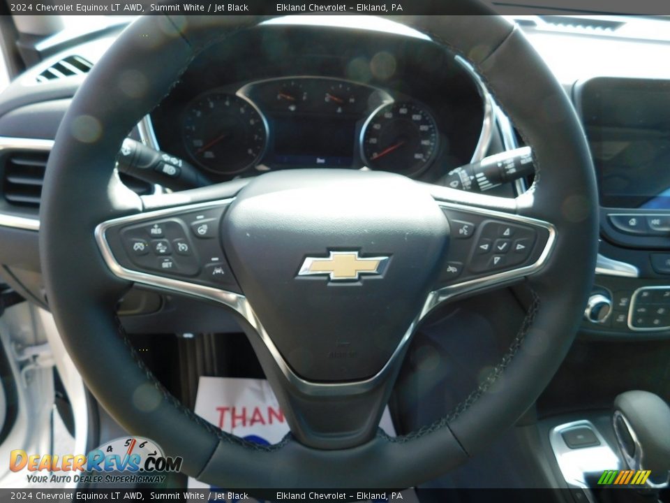 2024 Chevrolet Equinox LT AWD Summit White / Jet Black Photo #23