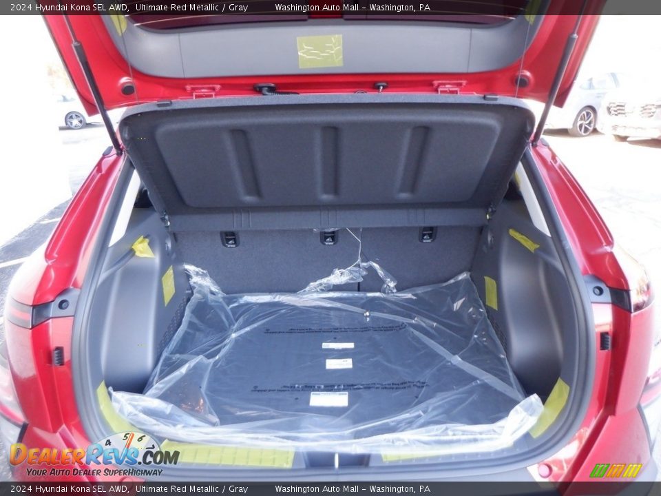 2024 Hyundai Kona SEL AWD Trunk Photo #23