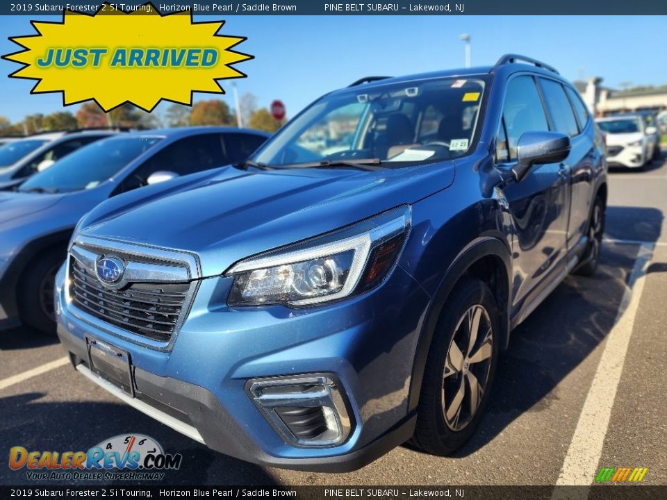 2019 Subaru Forester 2.5i Touring Horizon Blue Pearl / Saddle Brown Photo #1