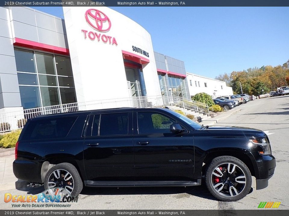 2019 Chevrolet Suburban Premier 4WD Black / Jet Black Photo #2