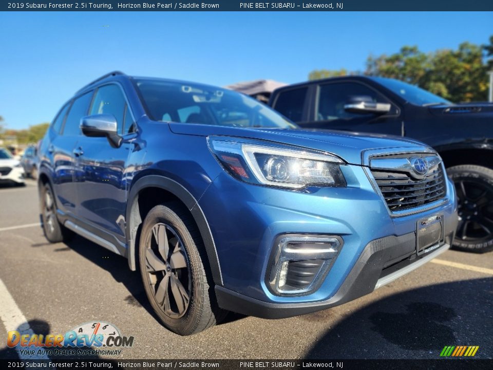2019 Subaru Forester 2.5i Touring Horizon Blue Pearl / Saddle Brown Photo #2