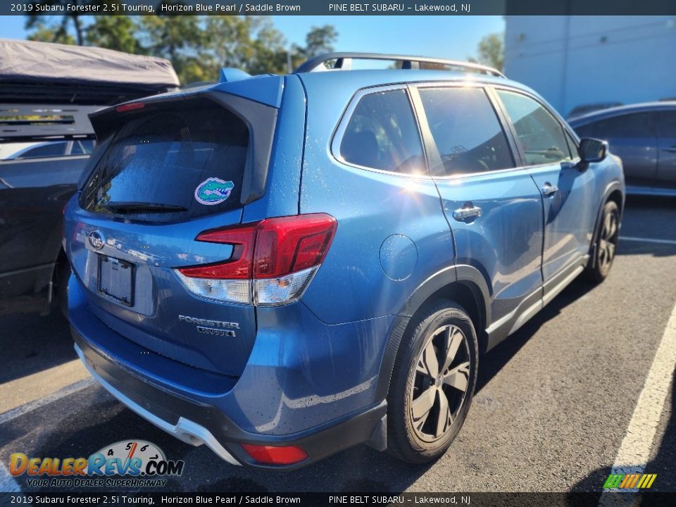 2019 Subaru Forester 2.5i Touring Horizon Blue Pearl / Saddle Brown Photo #3