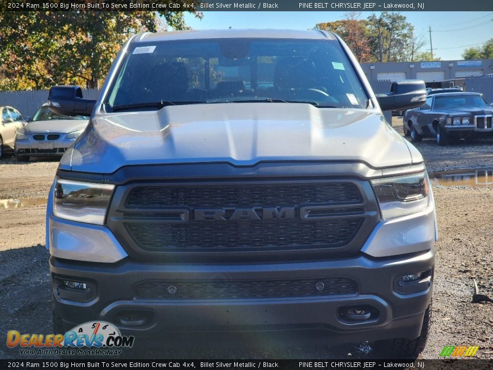 2024 Ram 1500 Big Horn Built To Serve Edition Crew Cab 4x4 Billet Silver Metallic / Black Photo #2