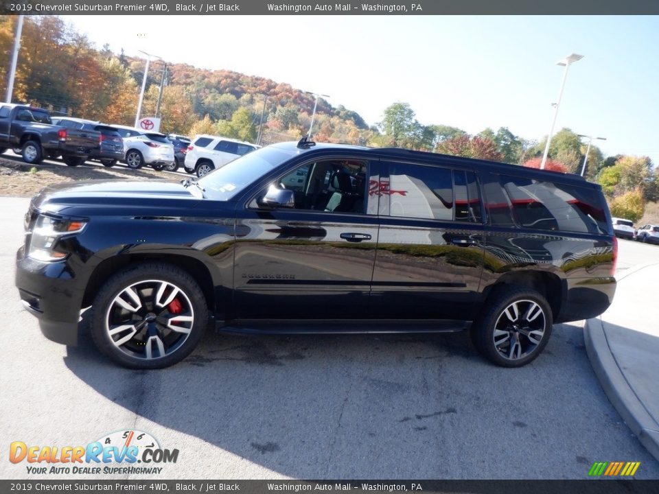 2019 Chevrolet Suburban Premier 4WD Black / Jet Black Photo #7