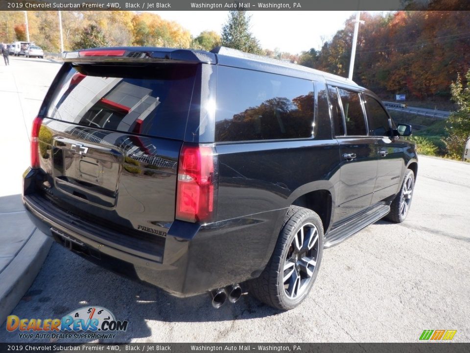 2019 Chevrolet Suburban Premier 4WD Black / Jet Black Photo #10