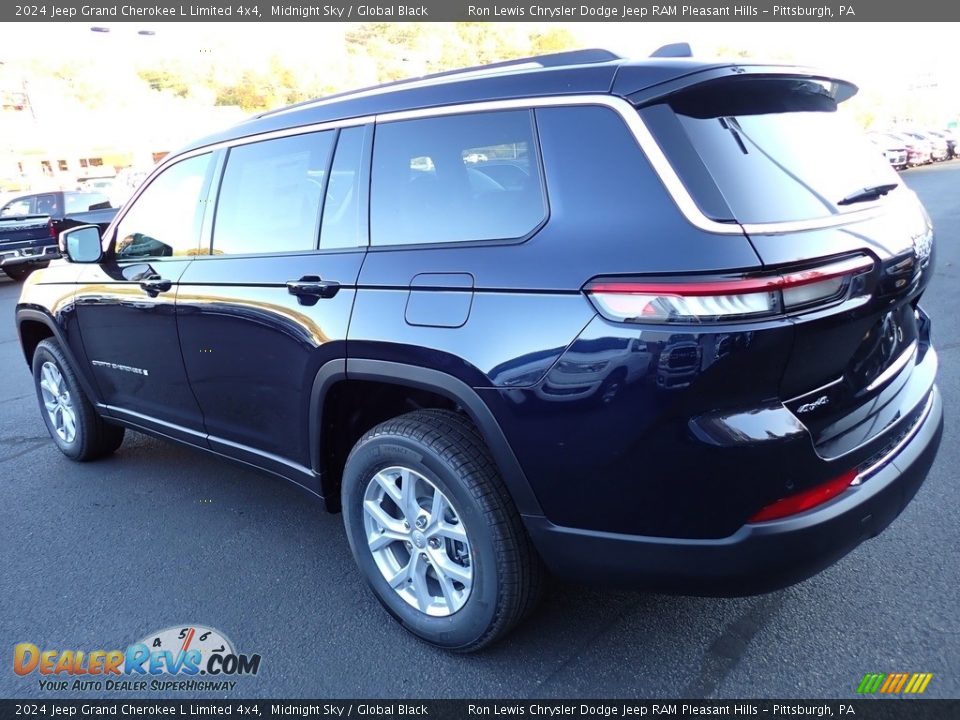 2024 Jeep Grand Cherokee L Limited 4x4 Midnight Sky / Global Black Photo #3