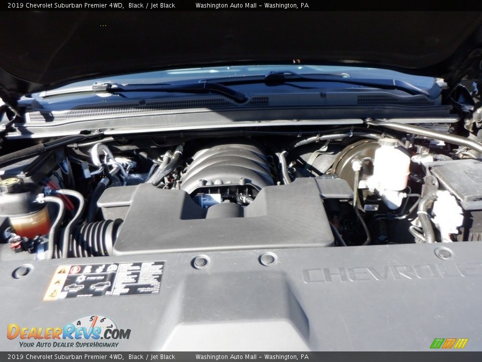 2019 Chevrolet Suburban Premier 4WD Black / Jet Black Photo #14