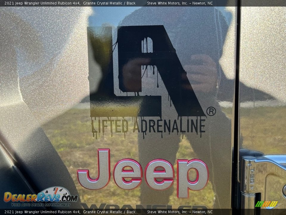 2021 Jeep Wrangler Unlimited Rubicon 4x4 Granite Crystal Metallic / Black Photo #3
