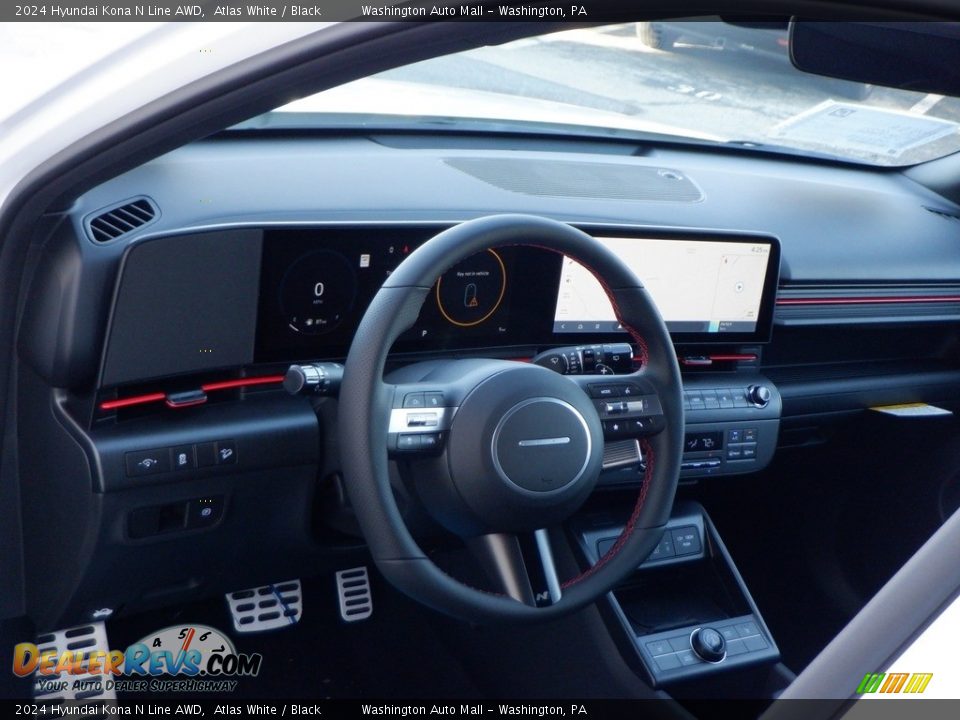 Dashboard of 2024 Hyundai Kona N Line AWD Photo #12