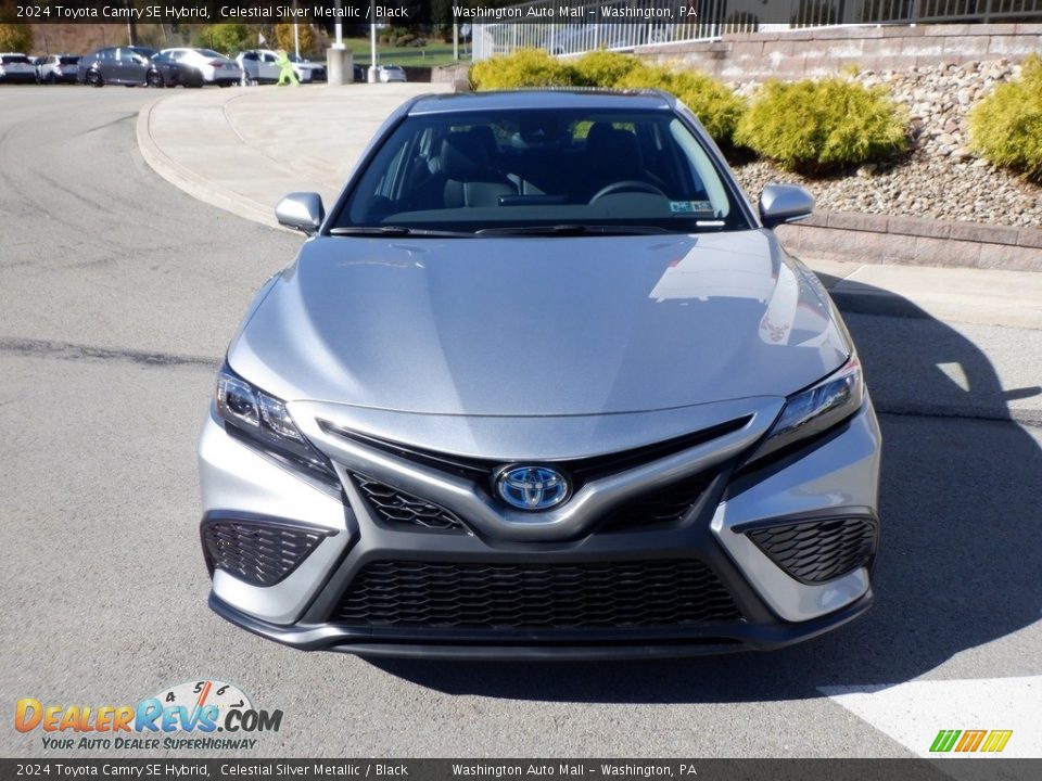 2024 Toyota Camry SE Hybrid Celestial Silver Metallic / Black Photo #4