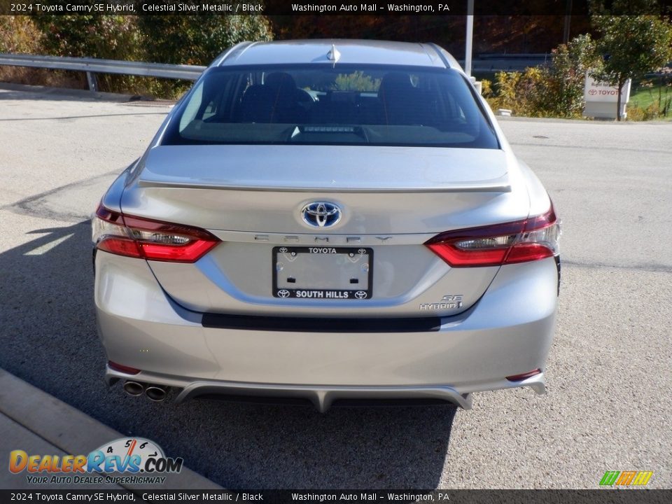 Celestial Silver Metallic 2024 Toyota Camry SE Hybrid Photo #6