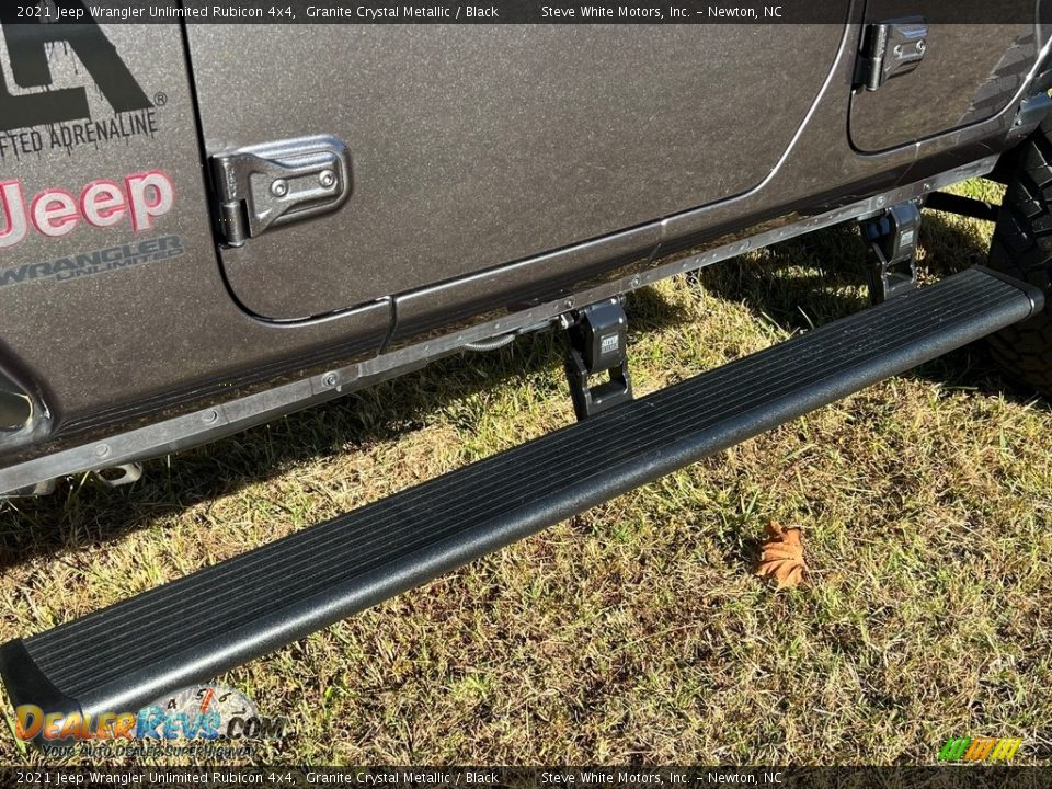 2021 Jeep Wrangler Unlimited Rubicon 4x4 Granite Crystal Metallic / Black Photo #11