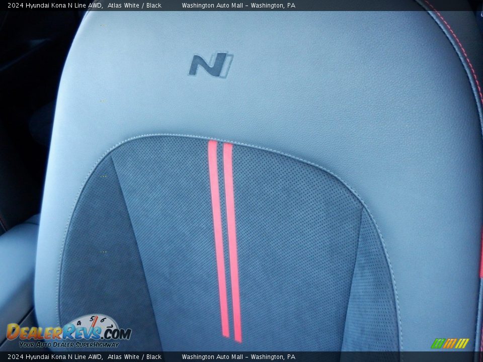 Front Seat of 2024 Hyundai Kona N Line AWD Photo #19