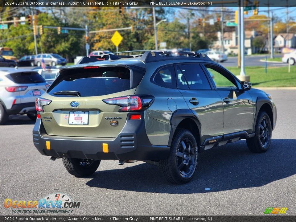 2024 Subaru Outback Wilderness Autumn Green Metallic / Titanium Gray Photo #16