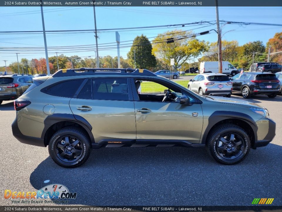 Autumn Green Metallic 2024 Subaru Outback Wilderness Photo #17