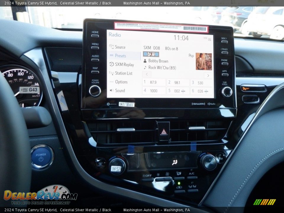 Controls of 2024 Toyota Camry SE Hybrid Photo #16