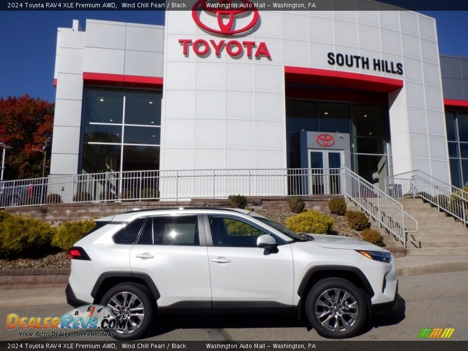 Wind Chill Pearl 2024 Toyota RAV4 XLE Premium AWD Photo #2