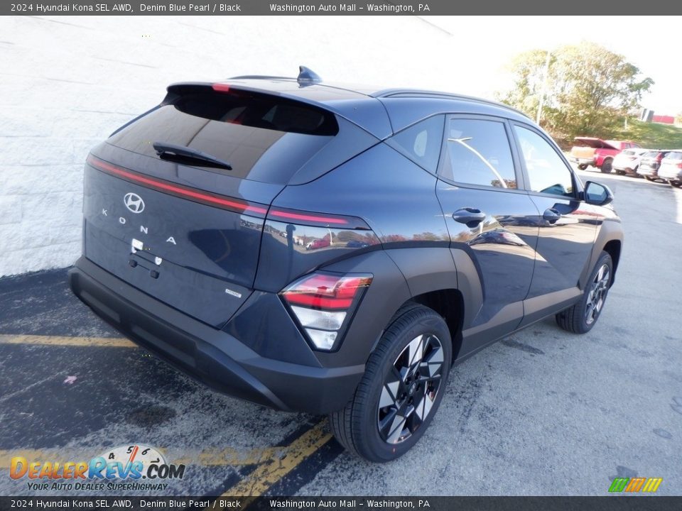 Denim Blue Pearl 2024 Hyundai Kona SEL AWD Photo #6