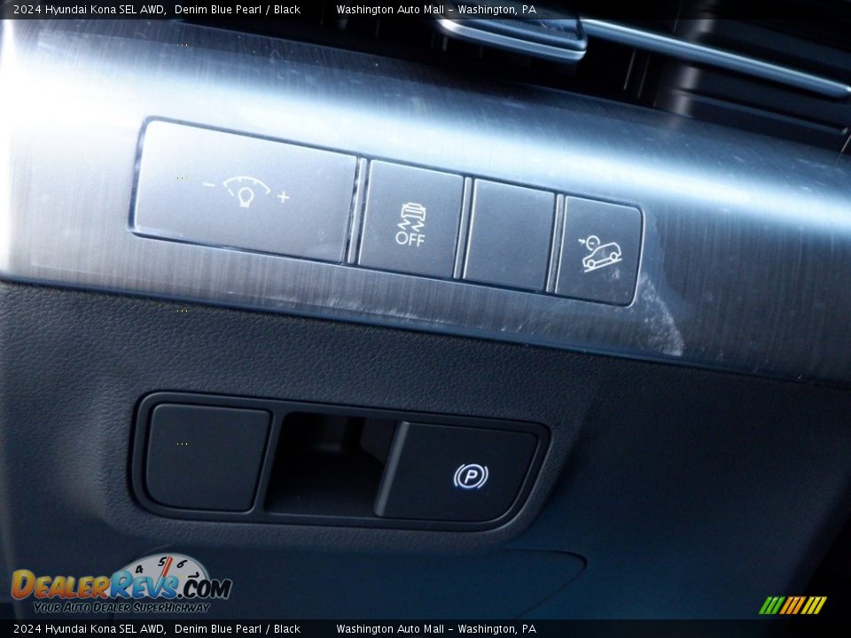2024 Hyundai Kona SEL AWD Denim Blue Pearl / Black Photo #11