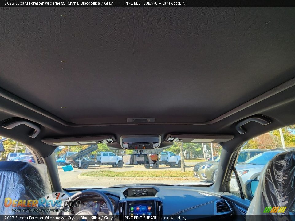 2023 Subaru Forester Wilderness Crystal Black Silica / Gray Photo #12