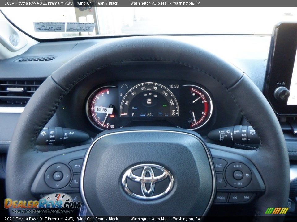 2024 Toyota RAV4 XLE Premium AWD Steering Wheel Photo #23