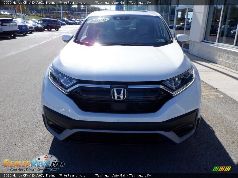 2020 Honda CR-V EX AWD Platinum White Pearl / Ivory Photo #11