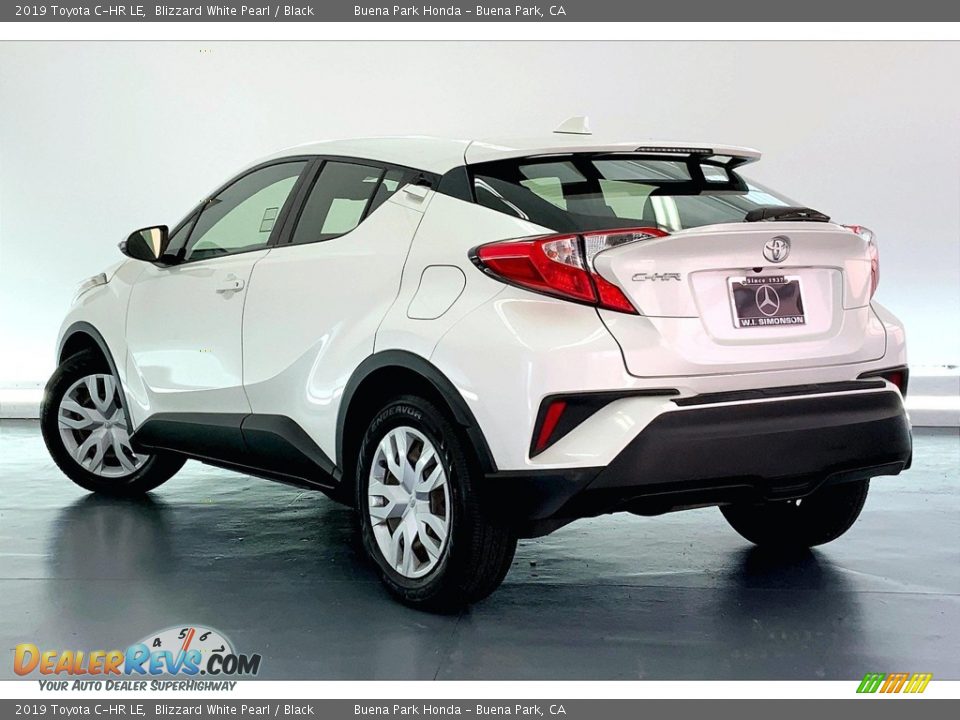 Blizzard White Pearl 2019 Toyota C-HR LE Photo #10