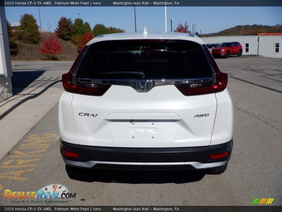 2020 Honda CR-V EX AWD Platinum White Pearl / Ivory Photo #15