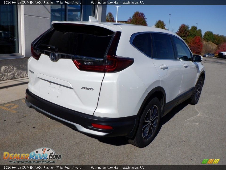 2020 Honda CR-V EX AWD Platinum White Pearl / Ivory Photo #16