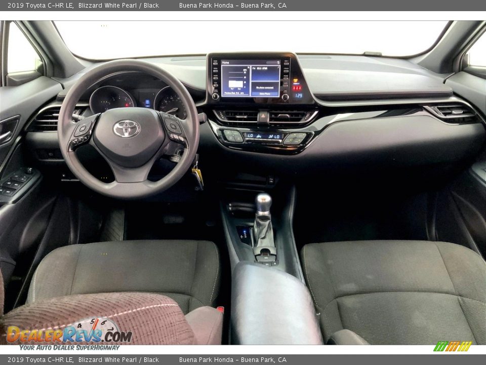 Black Interior - 2019 Toyota C-HR LE Photo #15