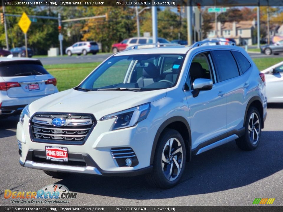 2023 Subaru Forester Touring Crystal White Pearl / Black Photo #1