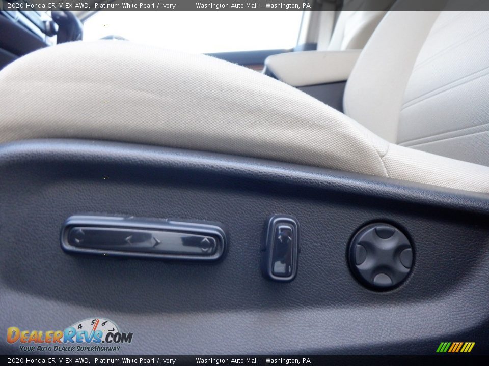 Front Seat of 2020 Honda CR-V EX AWD Photo #23